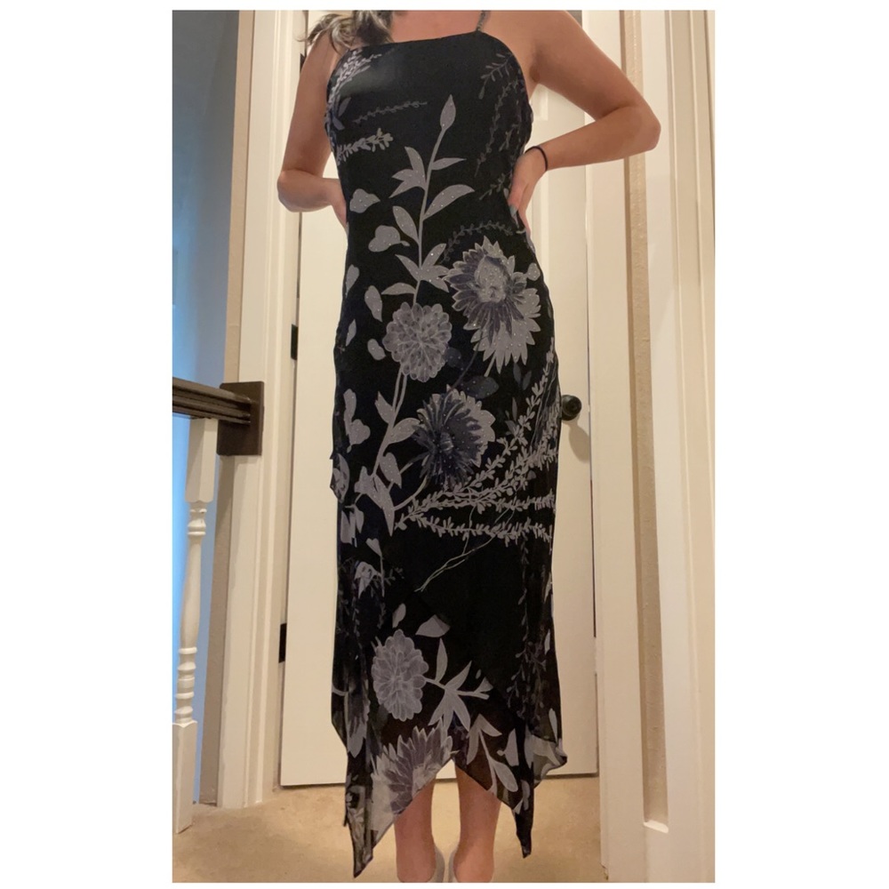 Maxi beaded strap dress